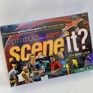 2005 Sports Powered by ESPN Scene it? The  DVD Board Game  - New & Sealed H7359